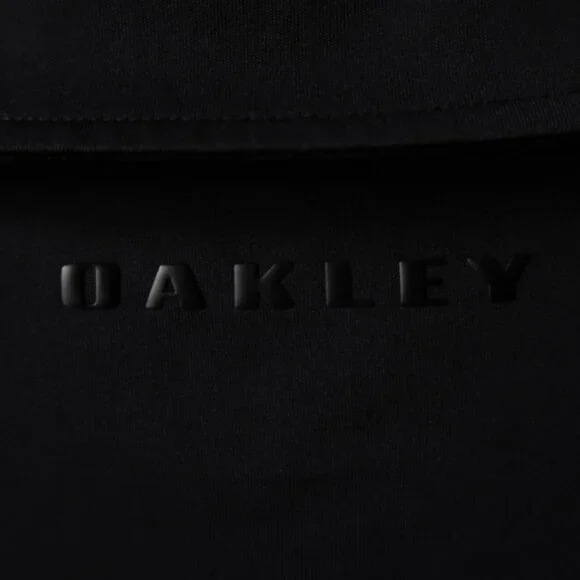 Oakley HydroLix Black Orange Striped Polo (L) ⛳️ - Picture 9 of 14